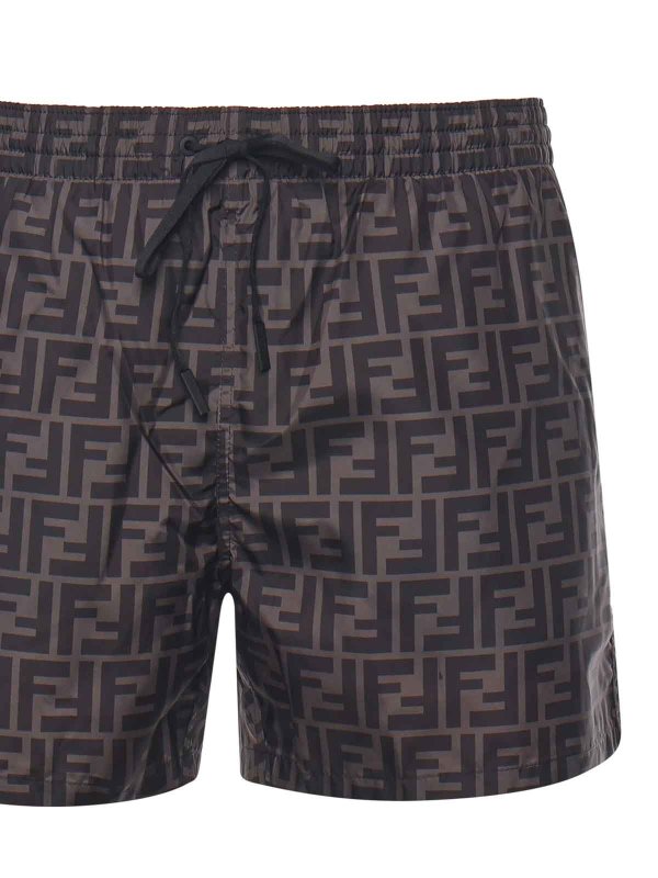 FENDI: one-piece online - Ff Jacquard Swimsuit