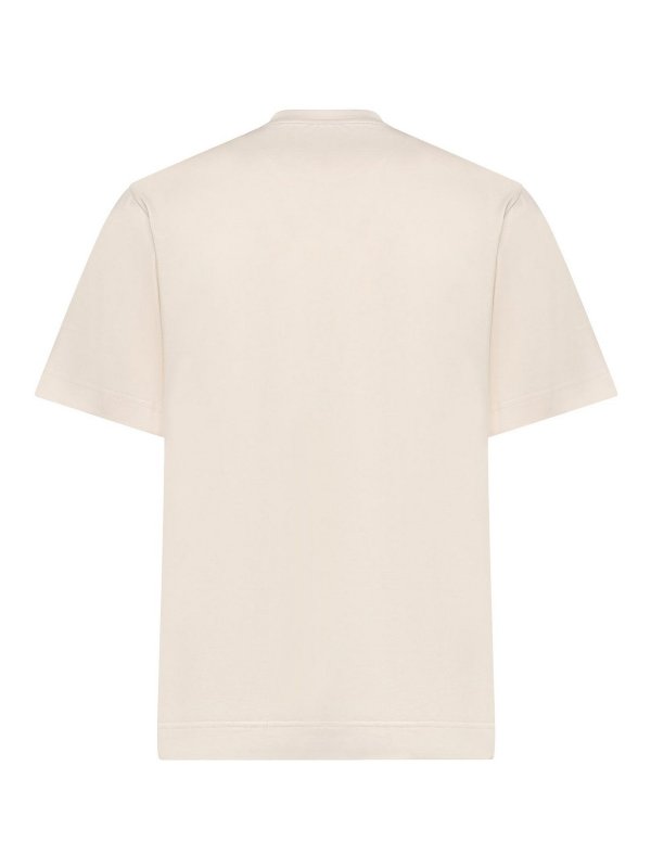 The Best Shops FENDI: t-shirts - Cotton T-Shirt With Logo Print