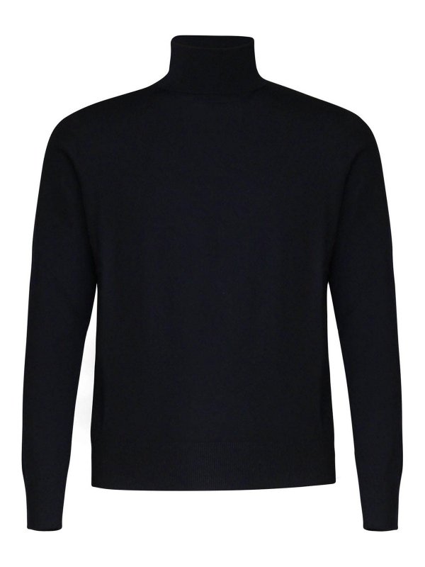 GIULIANO GALIANO: Rollkragenpullover  und Polo-Ausschnitt - Rollkragenpullover - Schwarz