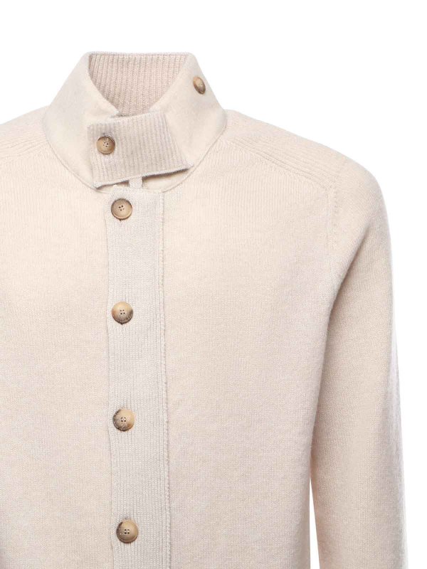 GIULIANO GALIANO: cardigan online - Giacca cardigan in lana vergine