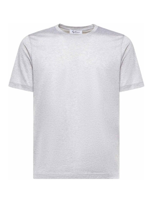 GIULIANO GALIANO: t-shirts - Cotton T-Shirt