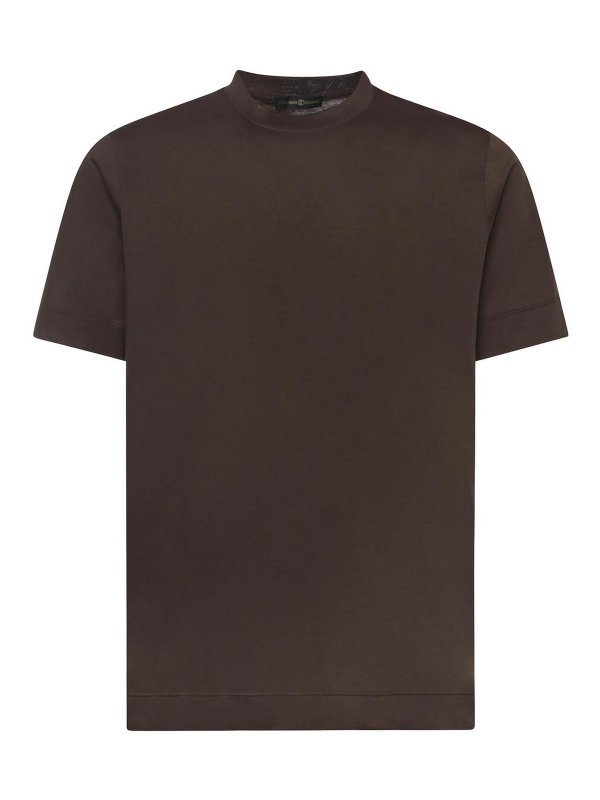 GIULIANO GALIANO: t-shirts - Aigue Cotton T-Shirt
