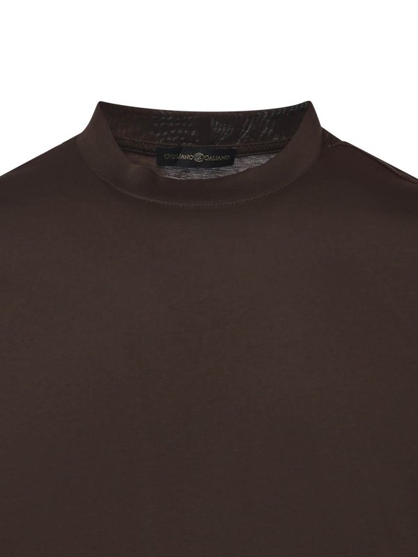 GIULIANO GALIANO: t-shirts online - Aigue Cotton T-Shirt