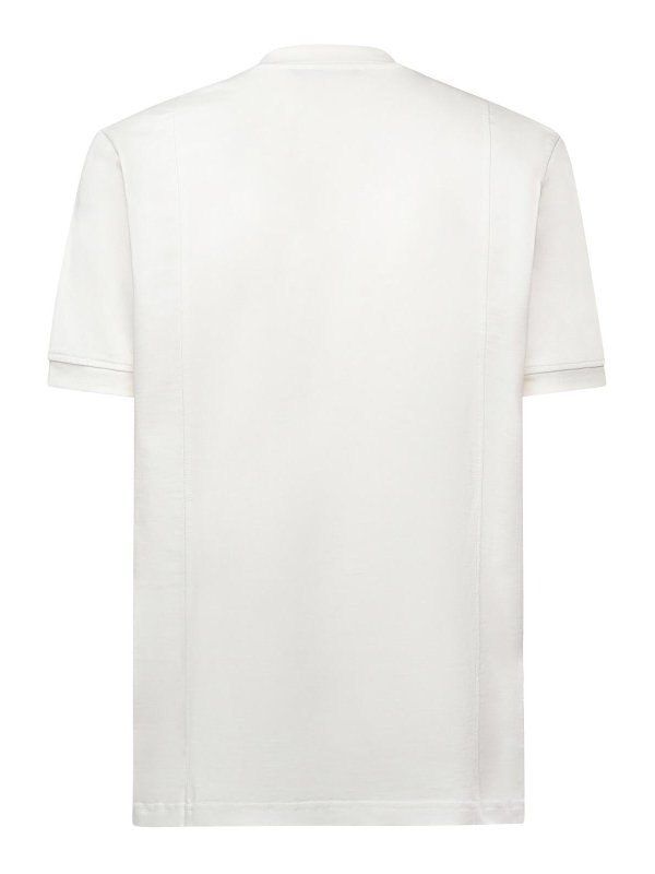 The Best Shops GIULIANO GALIANO: t-shirts - Bob T-Shirt In Pure Cotton