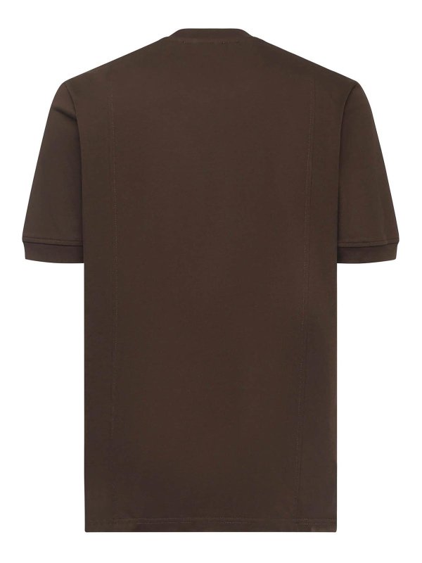 The Best Shops GIULIANO GALIANO: Camisetas - Camiseta - Marrón Claro
