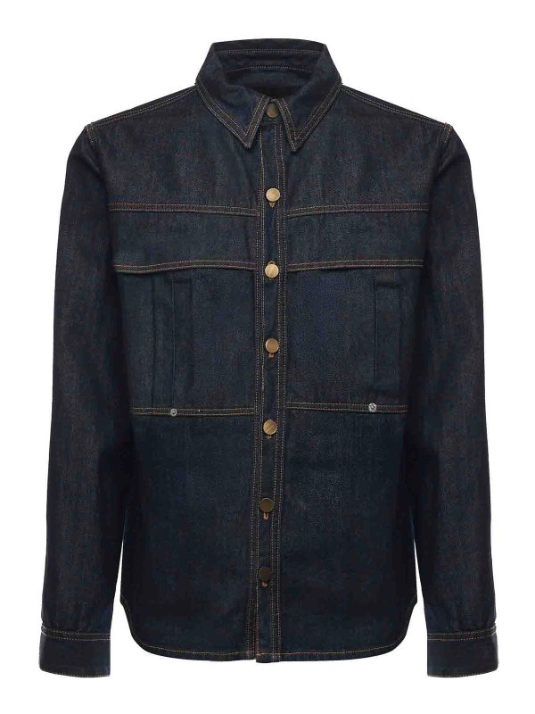 GIULIANO GALIANO: Hemden - Hemd - Blau