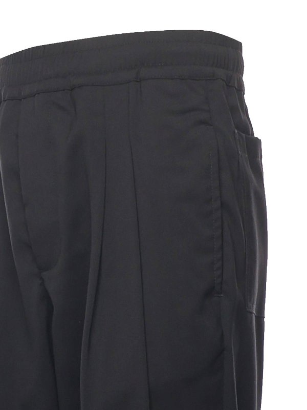 GIULIANO GALIANO: Pantalons casual online - Pantalons Décontractés - Noir