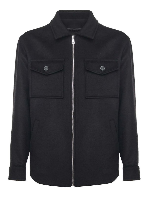 GIULIANO GALIANO: Chaquetas casual - Chaqueta Casual - Negro
