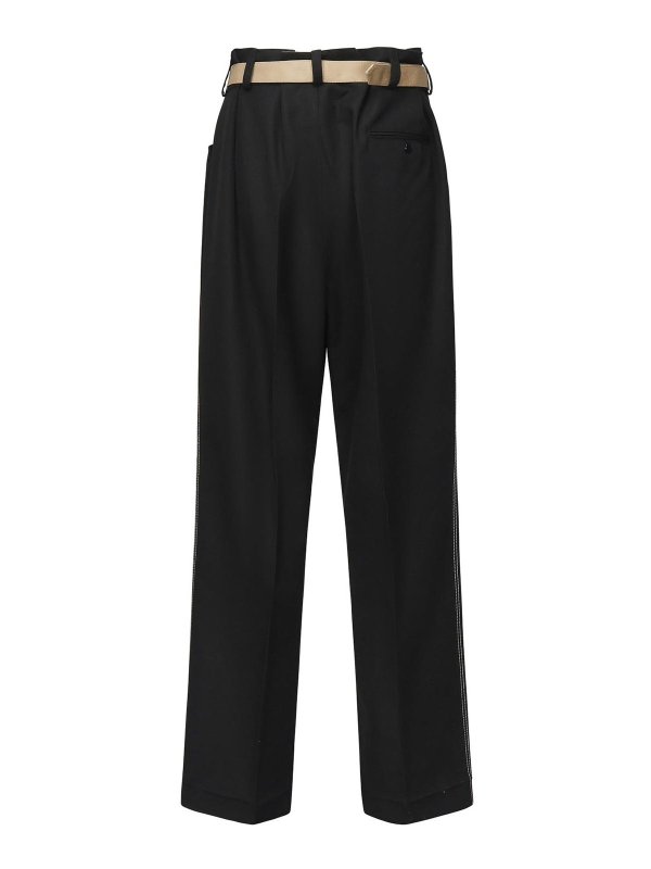 The Best Shops Maison Margiela: casual trousers - Wool Pants