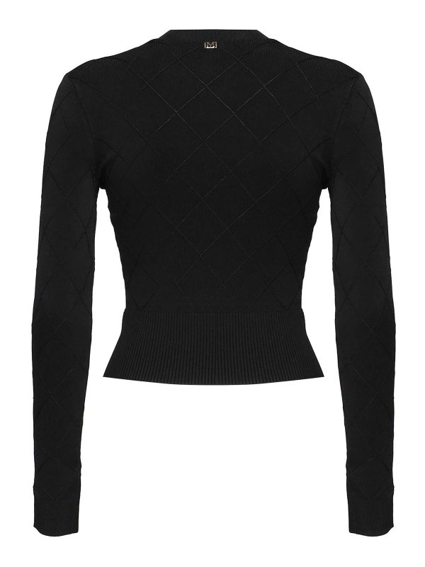 The Best Shops MARCIANO: Suéteres con cuello pico - Suéter Cuello Redondo - Negro