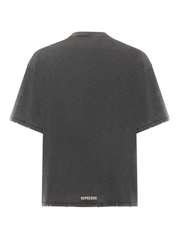 The Best Shops REPRESENT: t-shirt - T-shirt Stella Iniziale In Jersey Di Cotone