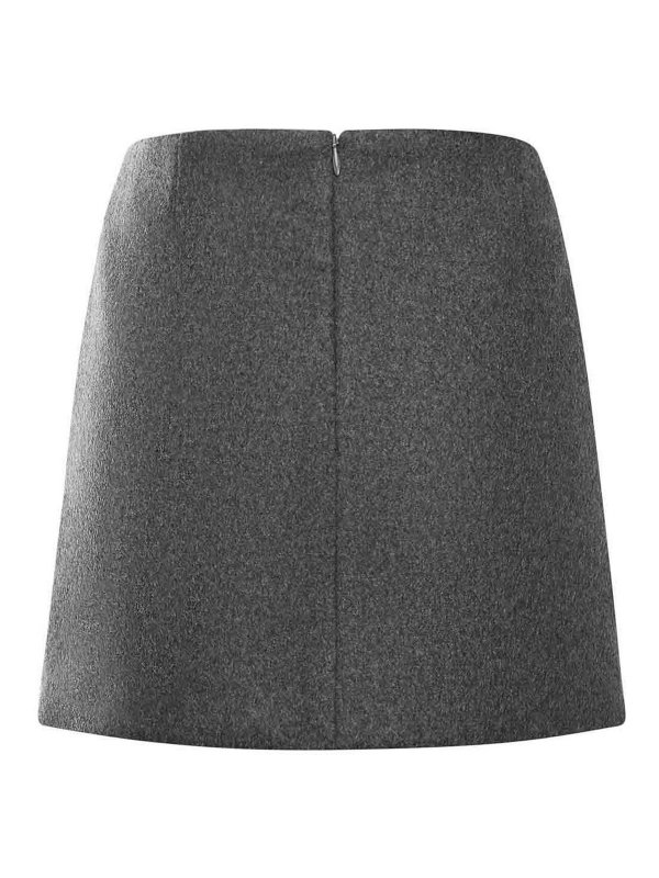 The Best Shops SPORTMAX: Minifaldas - Minifalda - Gris