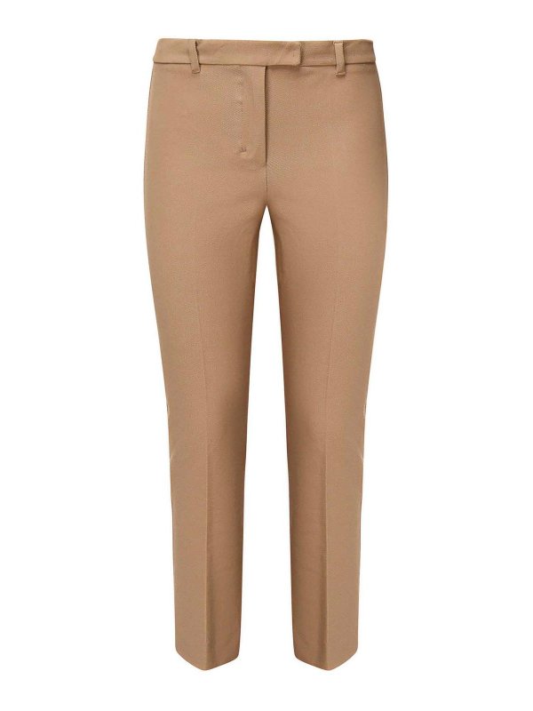 S MAX MARA: casual trousers - Umanita Cotton Blend Pants