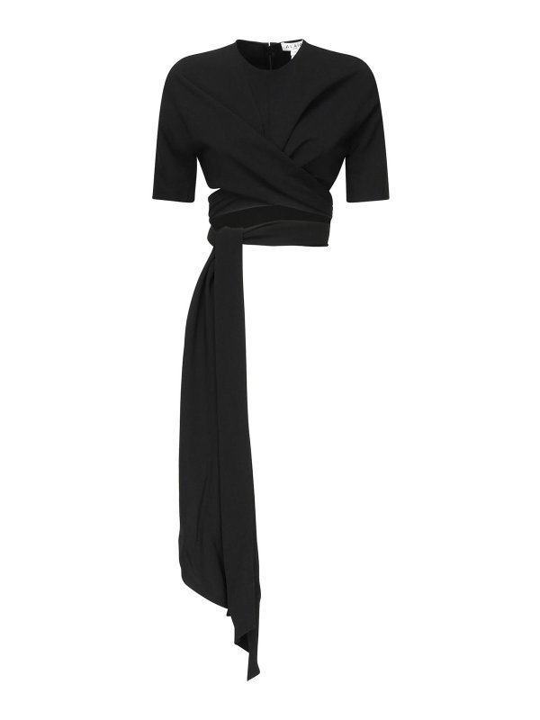 Alaïa: Tops y camisetas sin mangas - Top - Negro