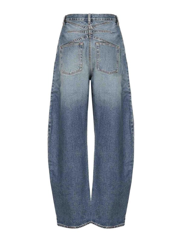 The Best Shops Alaïa: straight leg jeans - Rounded Jeans