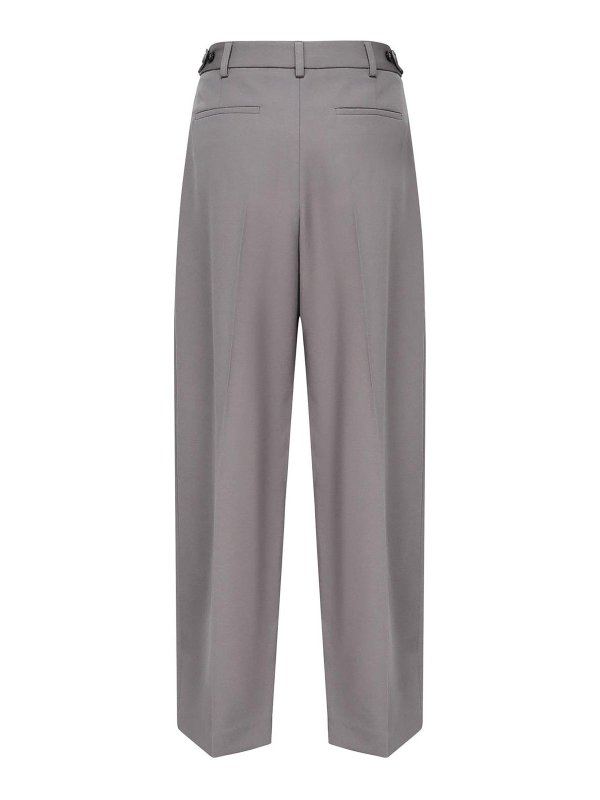 The Best Shops Alaïa: casual trousers - Wool Gabardine Trousers