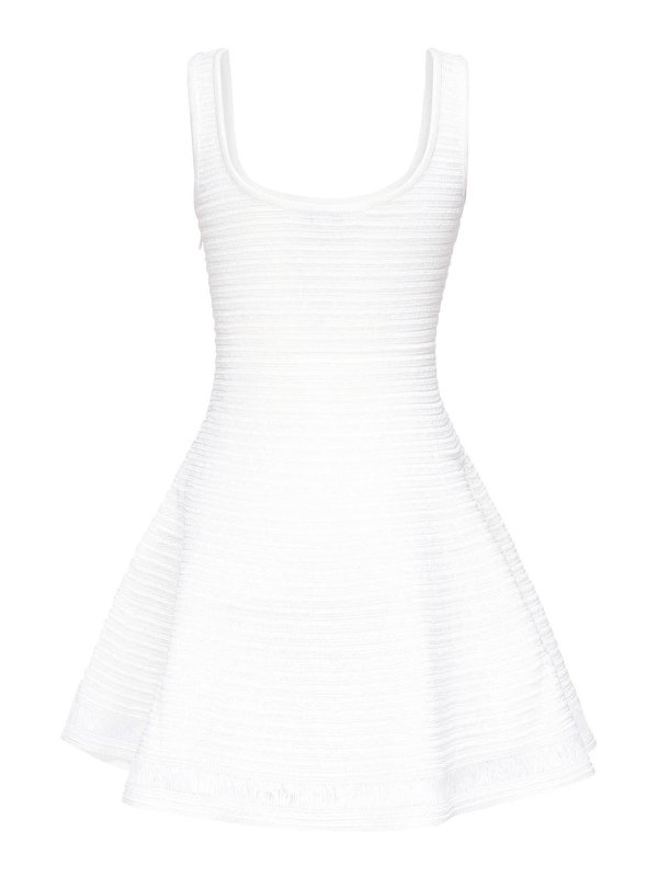 The Best Shops Alaïa: knee length dresses - Raffia Skater Dress