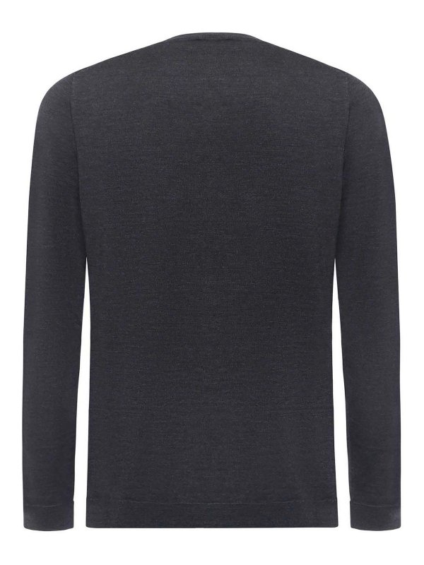 The Best Shops ALPHA STUDIO: Pull col rond - Pull Col Rond - Gris