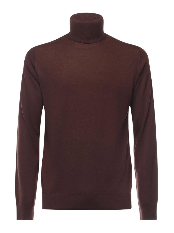 ALPHA STUDIO: Turtlenecks & Polo necks - High-Neck Cycling Jersey