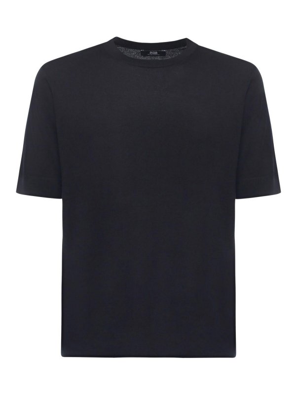 ALPHA STUDIO: Pull col rond - Pull Col Rond - Bleu