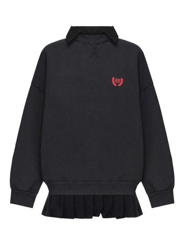 BALENCIAGA: Sweatshirts & Sweaters - Logo Sweatshirt