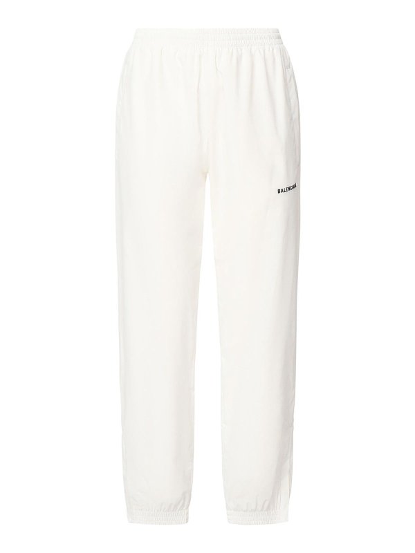 BALENCIAGA: tracksuit bottoms - Logo Sweatpants