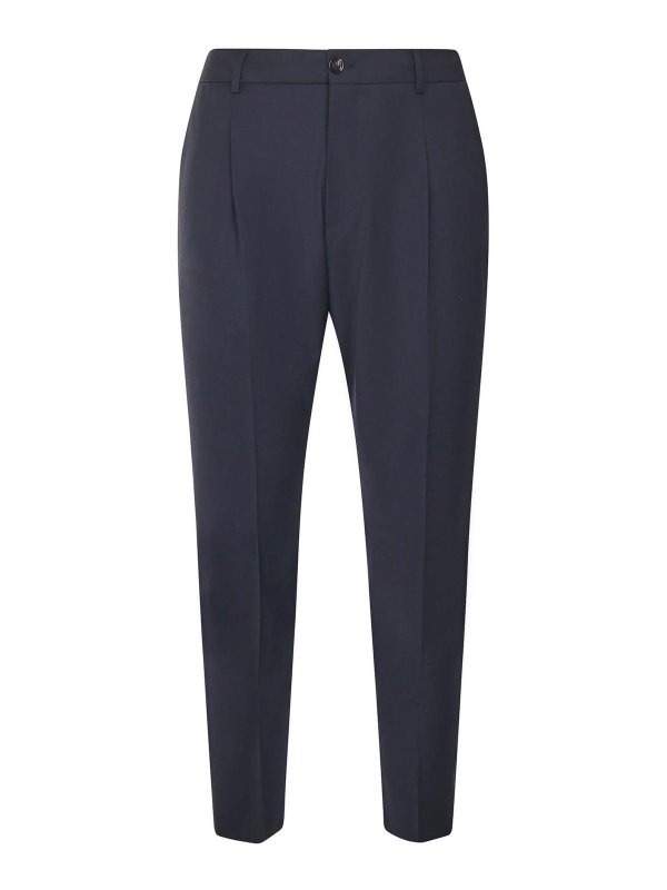 BEABLE: Casual Hosen - Casual Hose - Blau