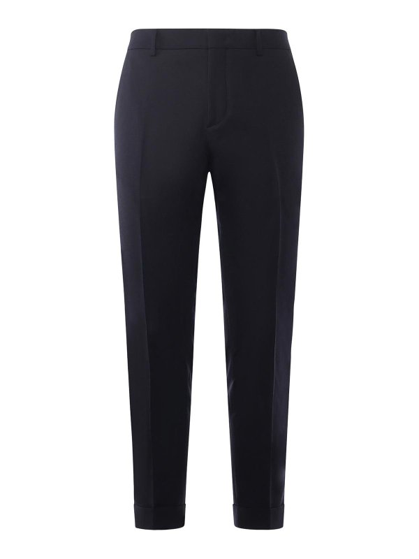 BEABLE: Tailored & Formal trousers - Tailored Wool-Blend Gabardine Trousers