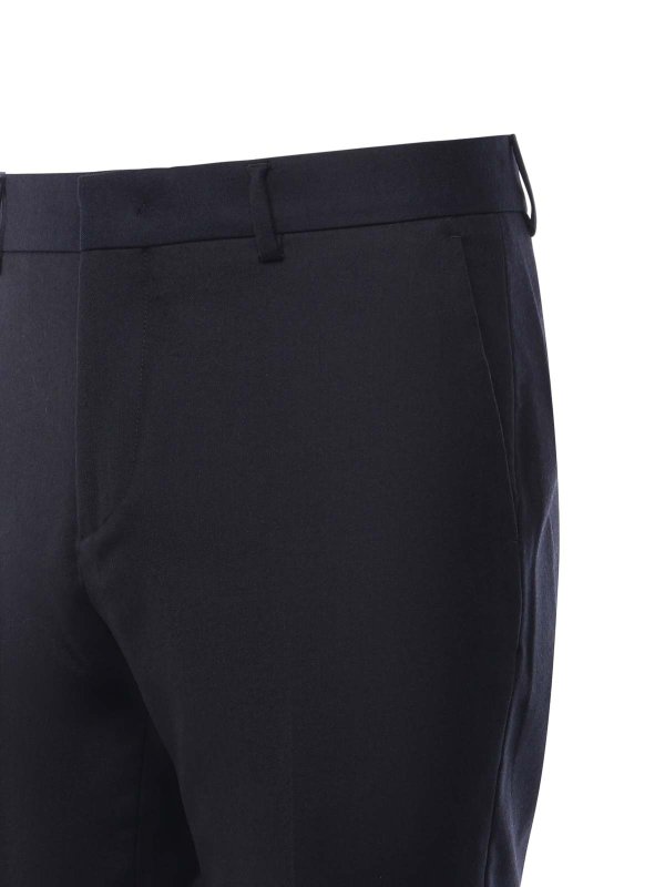 BEABLE: Tailored & Formal trousers online - Tailored Wool-Blend Gabardine Trousers