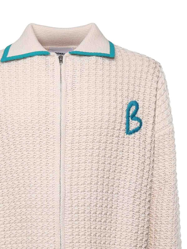 BONSAI: casual jackets online - Zip-Up Knitted Jacket