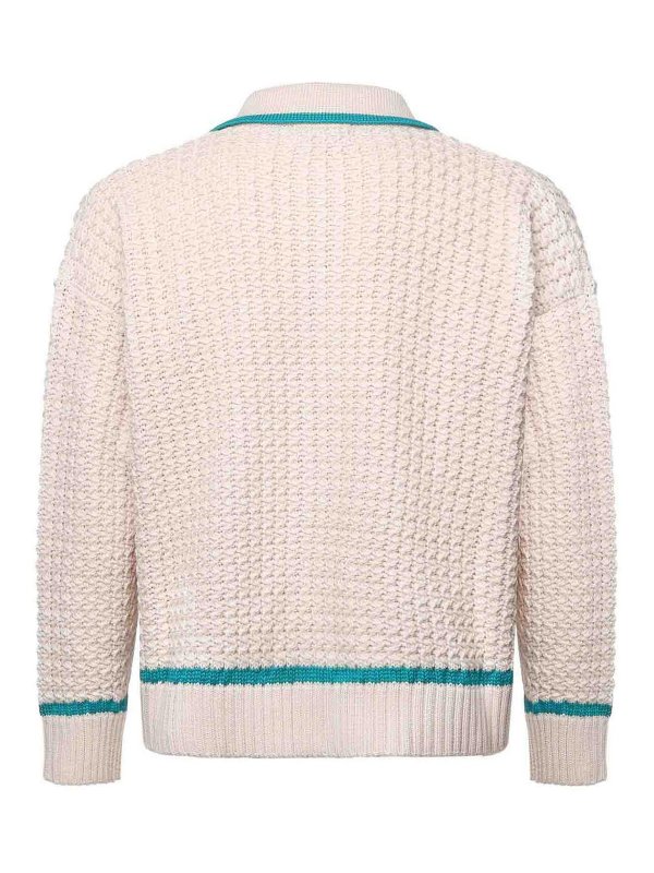 The Best Shops BONSAI: casual jackets - Zip-Up Knitted Jacket