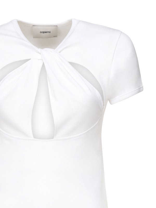 COPERNI: t-shirts online - Cut-Out T-Shirt