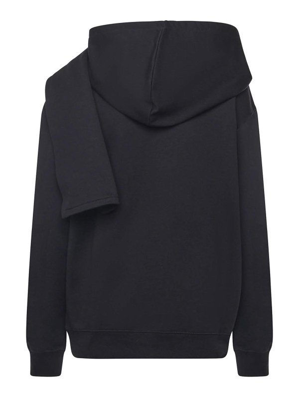 The Best Shops Courreges: Sweatshirts & Pulls - Sweat-Shirts - Noir