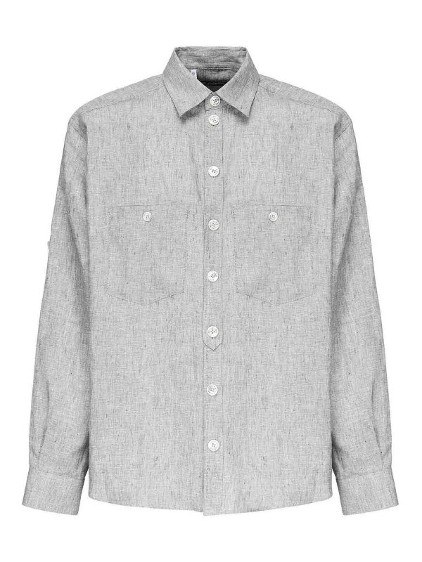 DOLCE & GABBANA: shirts - Faded Linen Shirt