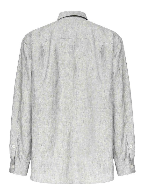 The Best Shops DOLCE & GABBANA: shirts - Faded Linen Shirt