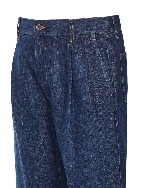 DOLCE & GABBANA: casual trousers online - Classic Cotton Jeans