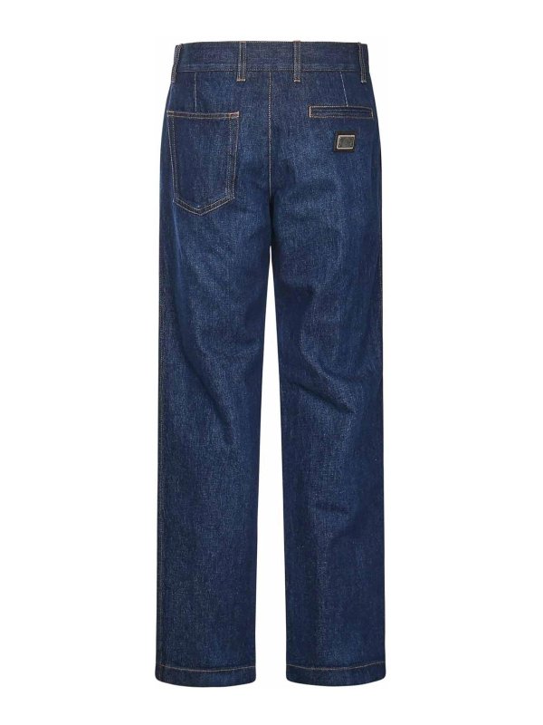 The Best Shops DOLCE & GABBANA: casual trousers - Classic Cotton Jeans