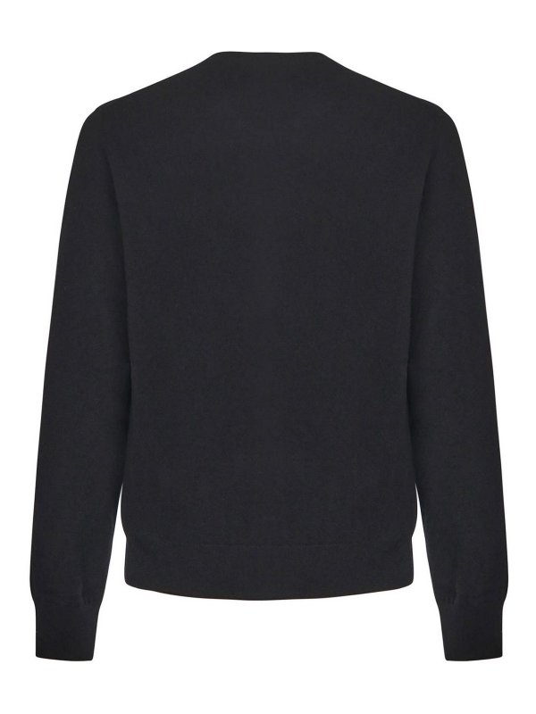 The Best Shops DOLCE & GABBANA: crew necks - Wool Sweater With Logo