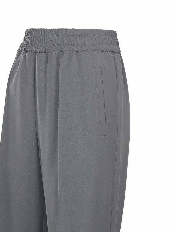 DOLCE & GABBANA: casual trousers online - Wool Gabardine Trousers