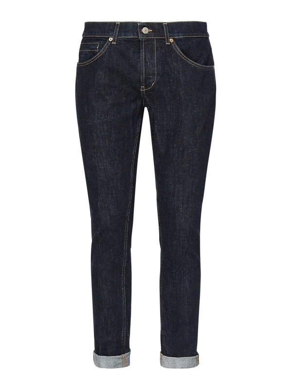 DONDUP: Straight Leg Jeans - Straight Leg Jeans - Blau