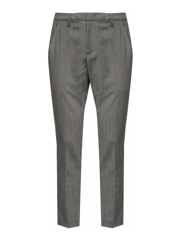 DONDUP: Casual Hosen - Casual Hose - Grau