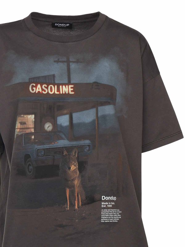 DONDUP: Camisetas online - Camiseta - Negro