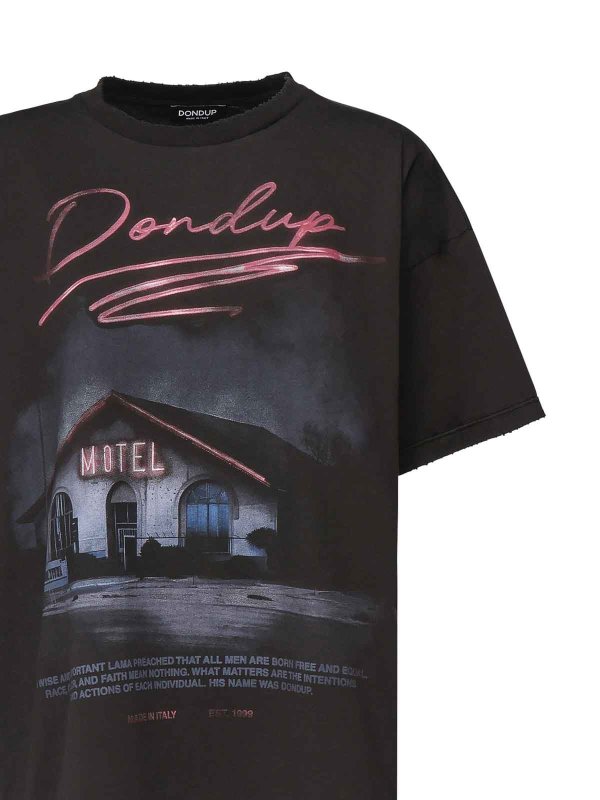 DONDUP: Camisetas online - Camiseta - Negro