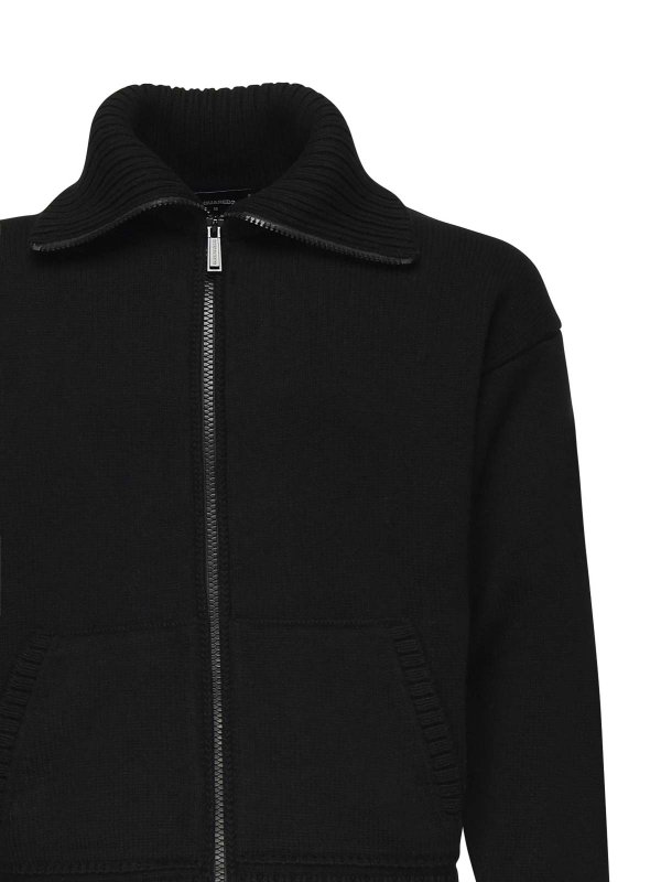 DSQUARED2: Cárdigans online - Cárdigan - Negro