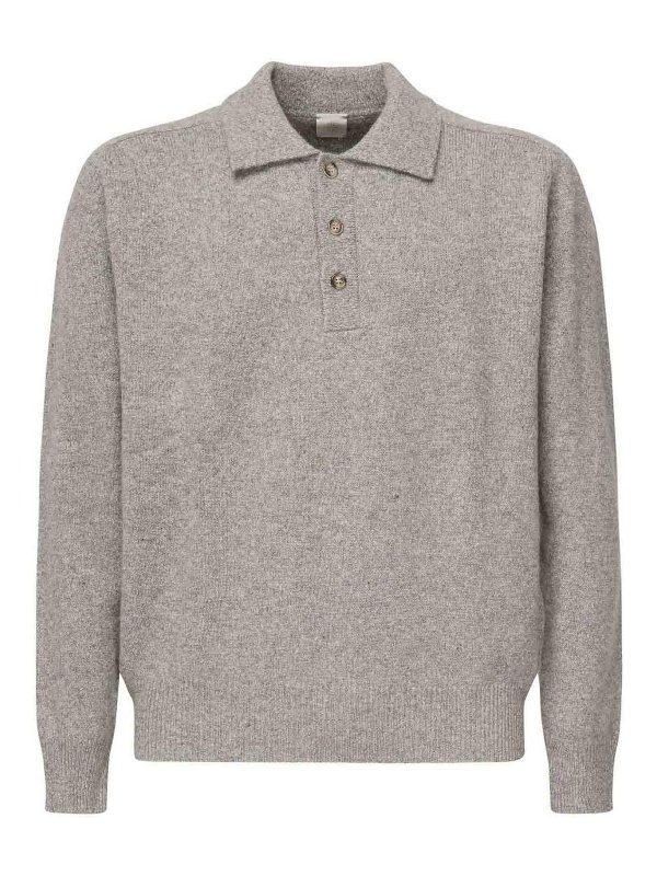 ELEVENTY: Polos - Polo - Gris Claro