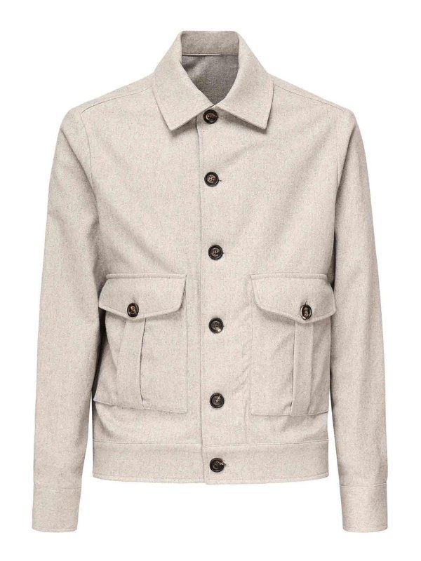 ELEVENTY: casual jackets - Wool Jacket
