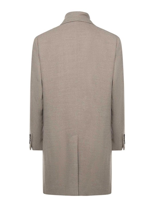 The Best Shops ELEVENTY: knee length coats - Wool Coat