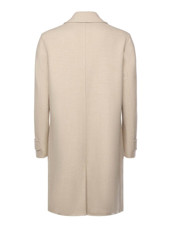 The Best Shops ELEVENTY: knee length coats - Reversible Wool Coat