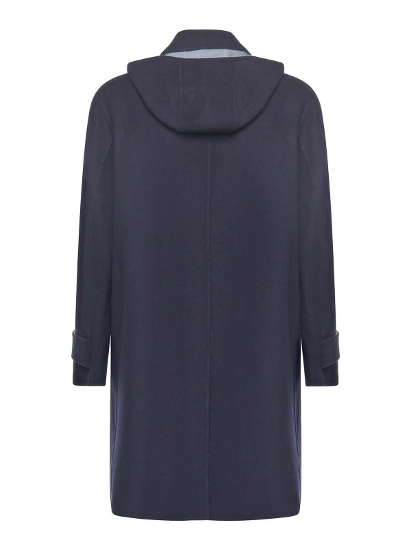 The Best Shops ELEVENTY: ニーレングスコート - 膝丈コート - ブルー