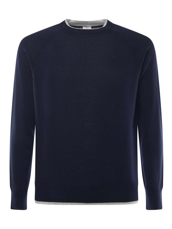 ELEVENTY: crew necks - Wool Sweater